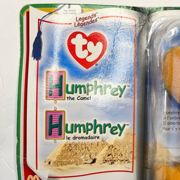 Ty Beanie Baby Humphrey 1999 Retired With Errors Bilingual Canadian Version - Picture 2 of 6